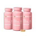 HAIRtamin MOM Vegan Prenatal & Postnatal Multivitamin Kapseln & Haar Vitamine, Postpartum, Stillen, Haarnägel und Haut Vitamine für Frauen mit Biotin, Zink, Eisen (3-Pack)