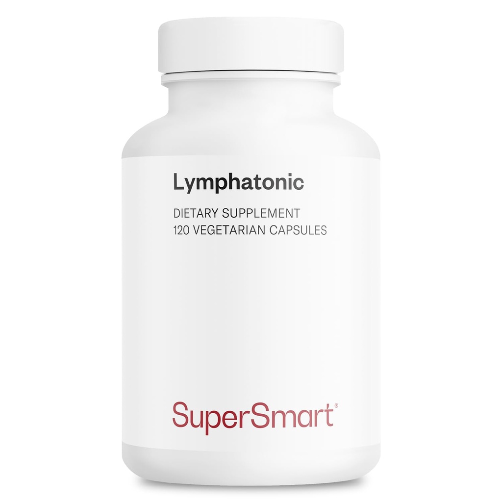 Supersmart - Lymphatonic 40mg pro Tag - Lymphatic Drainage Supplement - Melilotus Officinalis | Non-GMO & Glutenfrei - 120 Vegetarische Kapseln