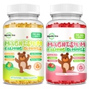 2 Pack Magnesium Gummi für Kinder & Erwachsene- Magnesium Glycinat Complex