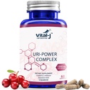 4-IN-1 URI POWER COMPLEX 1350mg - D Mannose, Cranberry, Hibiscus und Dandelion Herb - Reinigen Sie die Blase und Urinary Tract 60 Kapseln – Spezialisierter Ansatz für UTI Vermeidung
