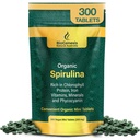 Biogenesis Organic Spirulina Mini Comprimés – 300 Compte (200 mg)