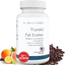 Dr. Westin Childs Thyroid Fat Burner - Fast Acting Thermogenic Weight Loss Supplement für Frauen mit Hypothyroidismus, Hashimoto's & Hyperthyroidism for Waist Trimming, Bloating, 30 Servings