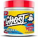 GHOST Gamer: Energy and Focus Support Formula - 40 Servierungen, Schwedische Fische - Nootropics & Natural Caffeine für Aufmerksamkeit, Genauigkeit & Reaktionszeit - Vegan, Glutenfrei