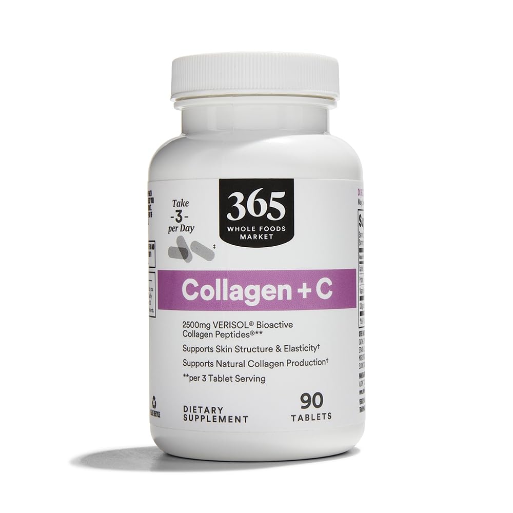 365 von Whole Foods Market, Collagen Verisol 2500Mg, 90 Count