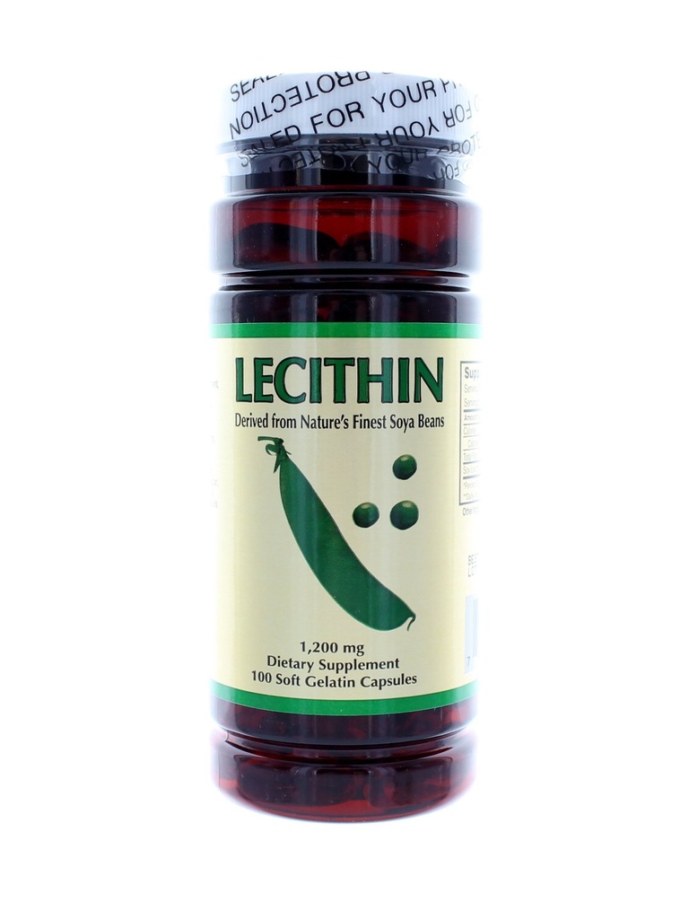 BCN Lécithine 1200 Mg - 100 Capsules de gélatine molle