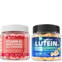 Lutéine sans sucre 20mg 40mg + Gommies de vitamine B1