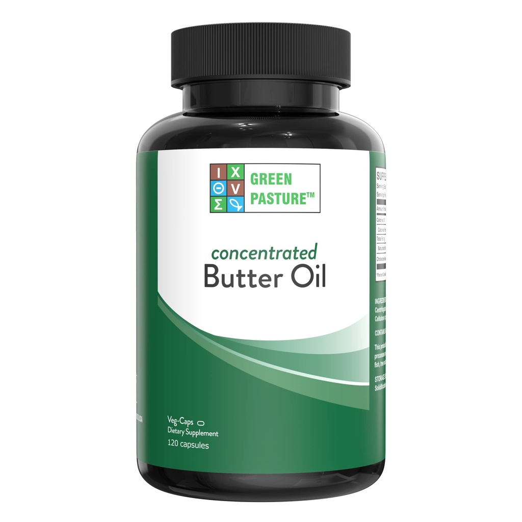 Green Pasture Concentrated Butter Oil Capsules