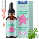 JoySpring DetoxZee Cilantro Tropfen für Kinder - Natürliche Detox-Unterstützung mit Zeolite & Cilantro-Extrakt - Sanfte Ganzkörperreinigung für Kinder & Kleinkinder - Kid-Friendly Liquid Detox, 30 Servierungen