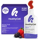 Healthycell Bioactive Daily Liquid Multivitamin für Männer und Frauen – 20+ essentielle Vitamine, Mineralstoffe & Antioxidantien für Gehirn, Herz, Immunität, Energie, Haut und Haare - 30 Gel Packs