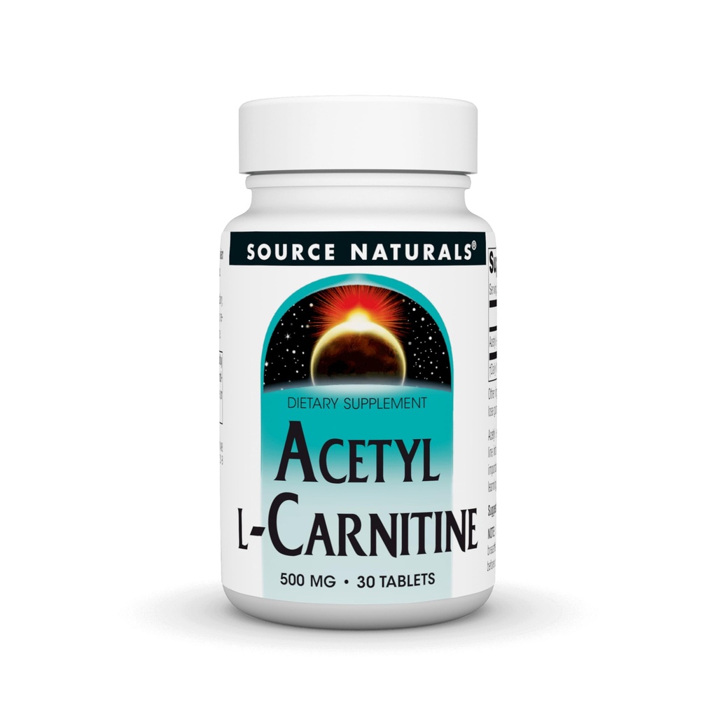 Quelle Naturals Acetyl L-Carnitin, 500mg, 30 Tabletten