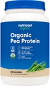 Poudre Isolée de Pois Organique Nutricost (2LBS) - Non aromatisé, certifié USDA Organic, Protéines de plantes, Végétarienne, Sans gluten, Non-OGM
