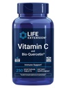 Lebensverlängerung Vitamin C und Bio-Quercetin®, Herz-Kreislauf-Ergänzung, Immununterstützung, hochabsorbierbar, Quercetin, Vitamin C, Glutenfrei, Non-GMO, Vegetarisch, 250 Tabletten