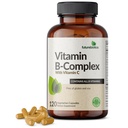 Futurebiotics Vitamin B Complex mit Vitamin C unterstützt Energieproduktion, Nervous System & Immununterstützung - Non-GMO, 120 Vegetarische Kapseln