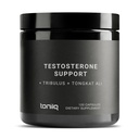 Formule Elite T - ultra-haute puissance 200:1 Tongkat Ali, 30:1 Fadogia et 25% Withanolides Ashwagandha - Tribulus avec 95% Saponines, Zinc, Boron et Cuivre - Troisième partie Testé - 120 Capsules