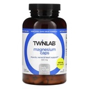 Twinlab Magnesium Caps - Hohe Absorption Magnesium Ergänzung zur Unterstützung Leg Cramps Relief - Magnesium Kapseln für Stress Relief, 420 mg, 200 Count, 1 Pack