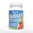 Nachladen! für Männer, All Natural, Multivitamin, Multimineral und Antioxidans, mit 24 Früchten und Gemüse! 1 Monat Versorgung.