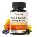 DAIKEN Lutein und Zeaxanthin Ergänzungen, AREDS 2 Inspirierte Formel mit Astaxanthin, Maqui Berry, Bilberry, Flaxseed Oil & Vitamin E, 30 Softgels