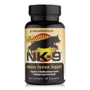American BioSciences NK-9, AHCC-Ergänzung für Hunde & Katzen - Nahrungsergänzung zur Unterstützung des Immunsystems - Made for Pet's Immune Defenses - 30 Kapseln, 250mg/capsule