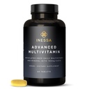 Inessa Multivitamines méthylées pour les hommes et les femmes - Multivitamines avancées pour les hommes naturels avec CoQ10 100mg, Vitamines D3, K2, A, B Vitamines complexes, acide folique et zinc - 60 comprimés végétaliens
