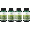 Swanson Ashwagandha Pulver-Ergänzung - mit Ashwagandha Wurzel zu fördern Stress Entlastung & Energie - Ayurvedische Ergänzung für natürliches Wellness (100 Kapseln, 450mg Jeder) 4 Packung