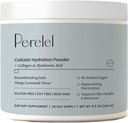 Perelel Hydration Pulver, Elektrolyt-Ergänzung mit Collagen & Hyaluronsäure, Mango Lemonade Flavor, Soja & Glutenfrei, Non GMO, Ohne Zusatz von Zucker, 28 Servierungen