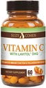 Vitamine C 100% naturelle de la cerise d'acérola avec Lavitol DHQ Dihydroquercetin Plus 250 mg Citrus Bioflavonoïdes - Vitamine C dans l'alimentation entière, pas d'acide ascorbique synthétique et aucun additif - 250 mg, 60 Capsules