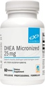 XYMOGEN DHEA 25 mg - Mikronisierte DHEA-Ergänzung für Frauen und Männer - Unterstützt gesunde Androgen und Estrogen Levels & Adrenal Support (60 Tabletten)