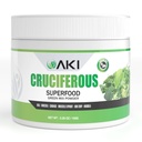 AKI Cruciferous Superfood Green Mix Powder - Hergestellt aus Kale, Broccoli, Brüssel Sprouts, Kohl - verpackt mit essentiellen Phytonährstoffen & Vitaminen ((5.3oz/150g))