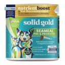 Solid Gold SeaMeal Cat Probiotic & Dog Probiotics for Digestive Health - Kelp Powder Dog & Cat Multivitamin Supplement w/Prebiotics & Digestive Enzyme für Haut, Mantel, & Gut + Immununterstützung - 3.5oz