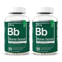 Eléments essentiels Bone Boost Bone Health Supplement - Bone Support et supplément de calcium avec vitamine D 3, K2, Cissus Quadrangularis pour os - 180 capsules (60 jours d'approvisionnement) (2-pack)