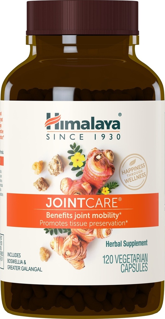 Himalaya JointCare mit Boswellia, Joint Supplement für Männer und Frauen, 1200 mg, 120 Kapseln, 1 Monat Versorgung