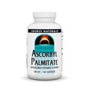 Source Naturelles Ascorbyl Palmitate 500mg Fat-Soluble Vitamine C Supplément Ester - 180 Capsules