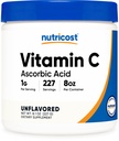 Poudre d'acide ascorbique Nutricost (vitamine C) 0,5 LBS (8 once)