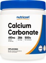 Poudre de carbonate de calcium 500 grammes