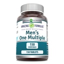 Erstaunliche Formeln Männer eine Multivitamin-Ergänzung | Lebensmittelbasierte | 150 Tabletten | Perfekte Mischung von Vitaminen, Mineralien & Probiotics | Non-GMO | Gluten-Free | Made in USA