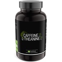 SYMNUTRITION Koffein 100mg, L-Theanin 200mg — 120 Count (V-Capsules) / 120 Servierungen: Hergestellt in einer cGMP-Registered Facility in USA; Vegan & Gluten Kostenlos
