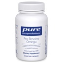 Pure Encapsulations Pro-Resolve Omega | Omega-3 Fettsäuren für Herz-Kreislauf-Gesundheit | 60 Softgel Kapseln
