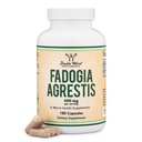 Fadogia Agrestis 600mg Per Serving (180 Capsules) Powerful Extract to Support Athletic Performance (Third Party Tested, Non-GMO, Vegan, Gluten Free) by Double Wood