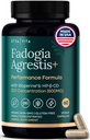 Bio Fadogia Agrestis 600mg für natürliche Testunterstützung (2X mehr rein - 3X mehr saugfähig) Sportler zugelassen - Unterstützt Muskelwachstum & Erholung, Gesunde Energie Ebenen, Antrieb, Stamina & Stimmung - 60cta