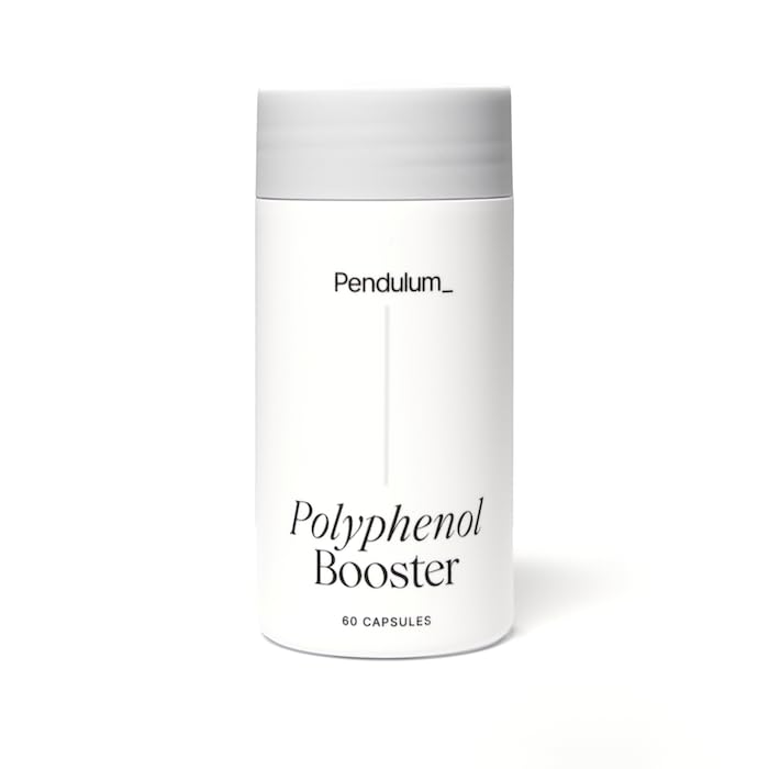Pendulum Polyphenol Booster, Antioxidans aus Superfoods, Beneficial Plant Compounds für gute Gesundheit, hilft Boost Akkermansia Muciniphila für Männer & Frauen (60 Kapseln, 1-Pack)