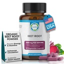 Bio-Beet Wurzelpulver Kapseln | Unterstützung Energie, Stamina & Endurance, Boost Nitric Oxide, Unterstützung Herz Gesundheit & Zirkulation | Non-GMO | 60 Gemüse Kapseln, USA Made & GMP Certified