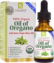 Huile d'Origan Bio Liquid Drops (1 fl oz) - Mélange d'huile d'Origan Bio et d'huile d'olive, cultivé en Espagne