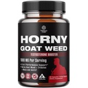 Weed Horny Goat pour Male Enhancement - Extra Streng Horny Goat Weed pour Homme 1000mg par complexe de service avec Tongkat Ali Saw Palmetto Extrait Panax Ginseng et Black Maca Root pour Stamina & Energy