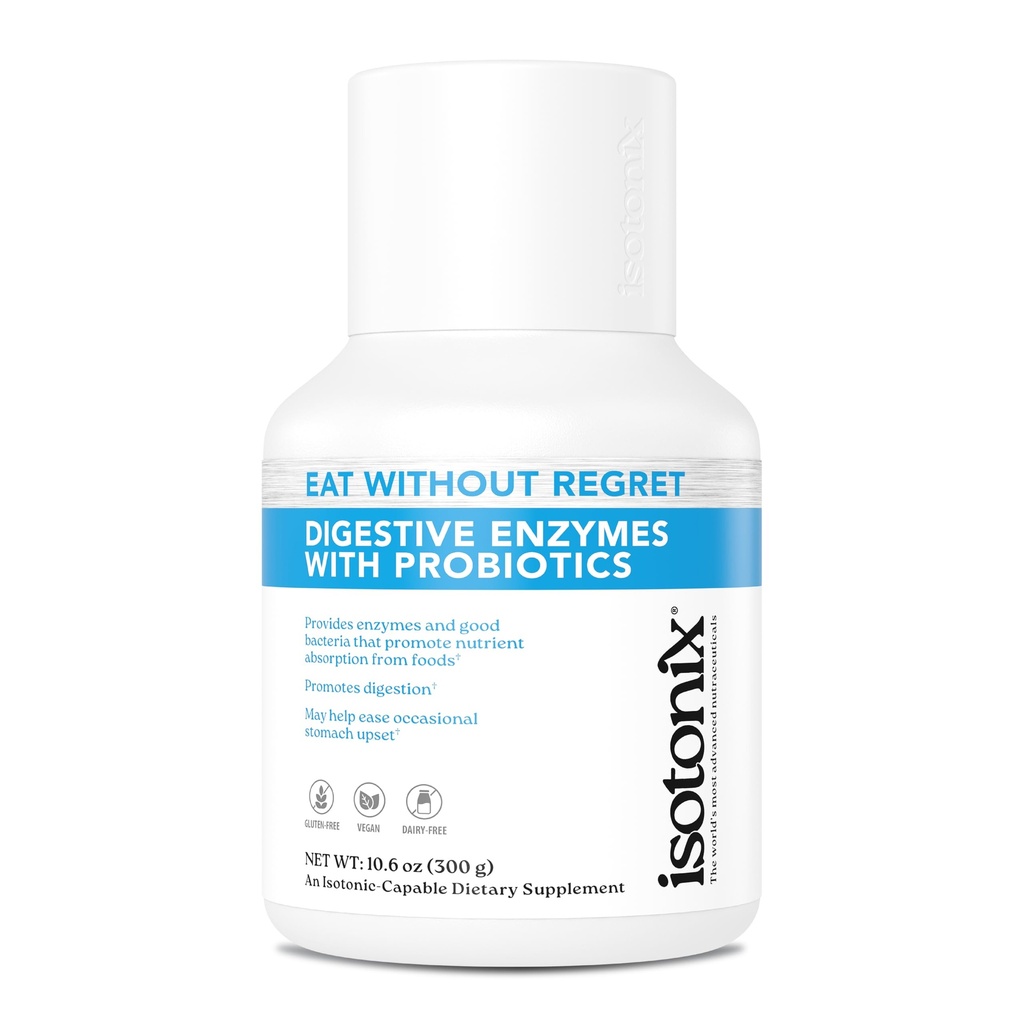 Isotonix® Enzymes digestifs avec probiotiques DigeZyme® Complexe multienzymes & Lactospore® Bacillus Coagulans