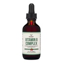 Double Wood Supplements Flüssiger Vitamin B-Komplex - 2 Monate Versorgung - Max Absorption - B3, B6, B7 (Biotin), B9 und Vitamin B12 - Kirschspülung - 2 FL OZ