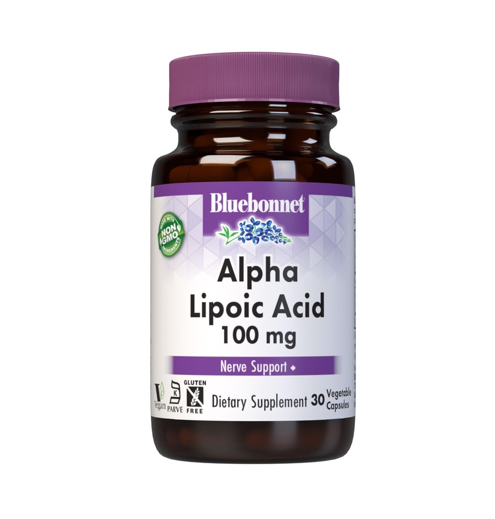 ACIDE LIPOIQUE DE BLUEBONNET ALPHA 100 mg