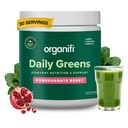 Organifi Daily Greens - Nutrition et soutien quotidiens - Poudre verte pour l'énergie, la digestion et l'immunité, 30 portions