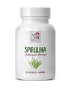 Spirulina und Chlorella Kapseln - Energiebits Spirulina Chlorella Tabletten - SPIRUILINA 500MG - Spirulina Tabletten - Spirulina und Chlorella Pulver bio - Spirulina Kräuterergänzungen - 1 Flasche