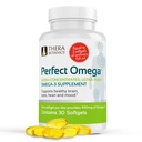 Therabotanics Perfect Omega Fish Oil EPA & DHA – Haute absorption, Omega concentré 3 pour la santé cardiaque, cérébrale, oculaire et métabolique - softgels d'huile de poisson de l'Alaska - 30 Compte (paquet de 1)