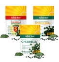 Sunlit Best Ultimate Chlorella & Spirulina Bundle | Super Greens Ergänzungen für Immununterstützung, Gut Health, Stimmung & Energie
